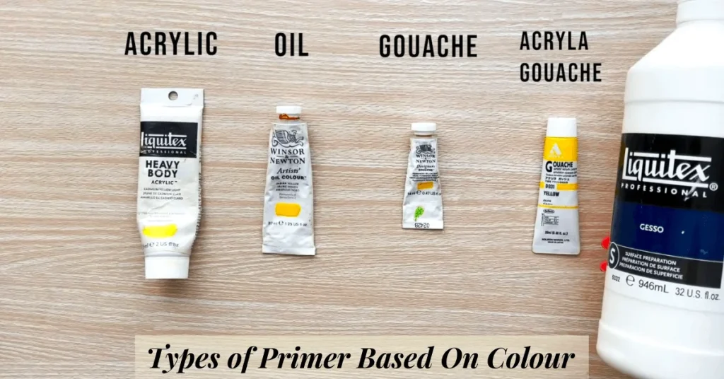 Types of Primer Based On Colour