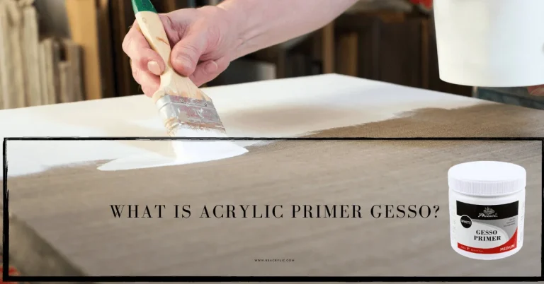 What Is Acrylic Primer Gesso