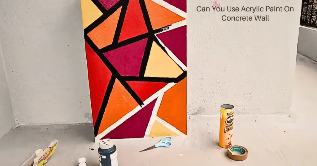 Can You Use Acrylic Paint On Concrete Wall