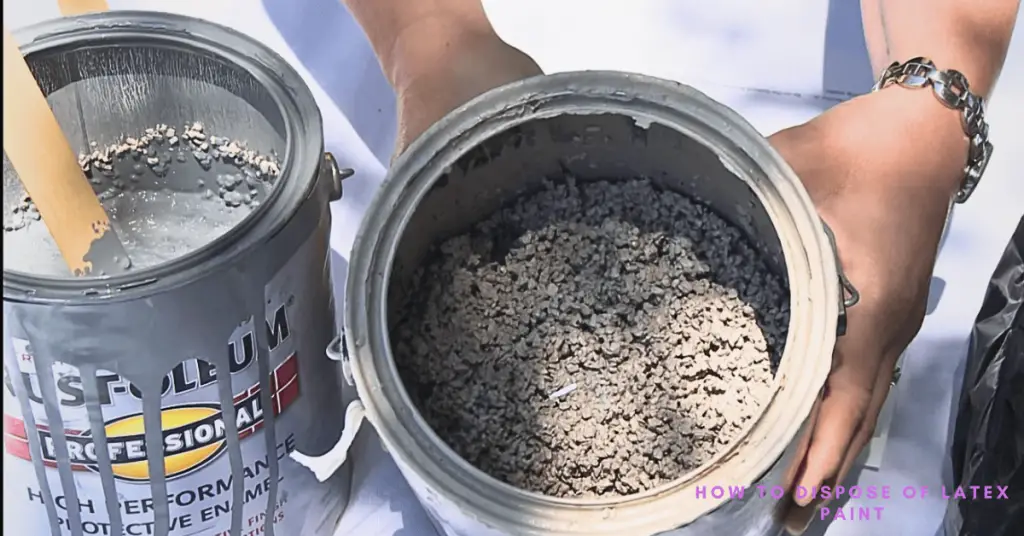 How To Dispose of Latex Paint