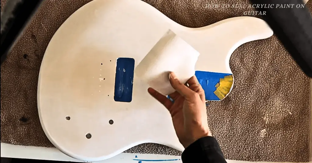 How To Seal Acrylic Paint On Guitar