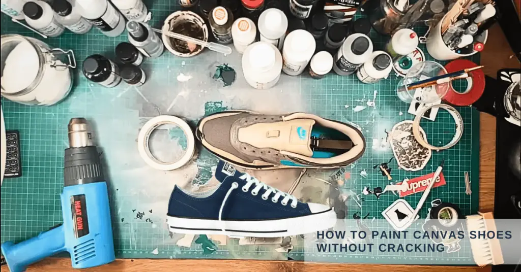 How to Paint Canvas Shoes without Cracking
