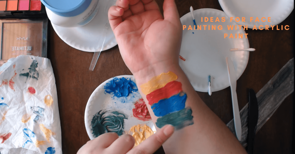 Ideas For Face Painting With Acrylic Paint