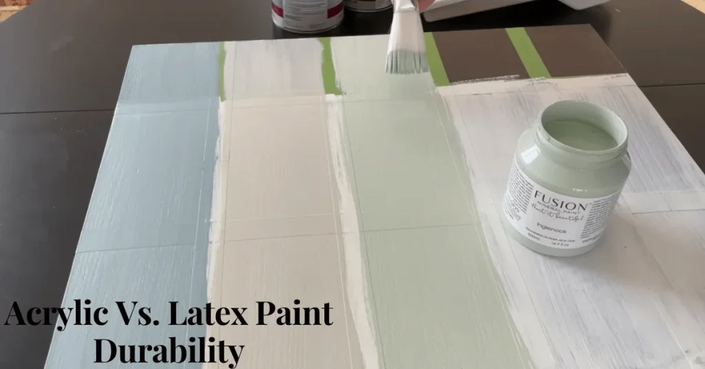Acrylic Vs. Latex Paint Durability