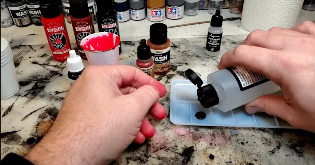 How To Thin Acrylic Paint Step By Step