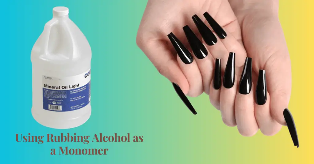 Using Rubbing Alcohol as a Monomer